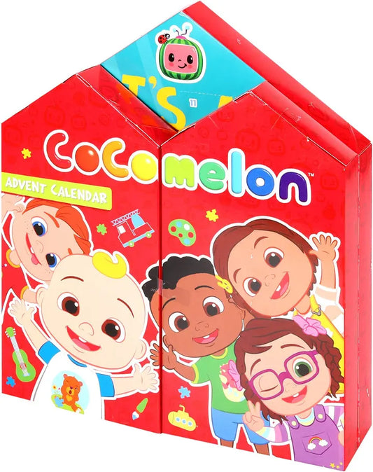 Cocomelon Advent Calendar filled with arts & crafts accessories