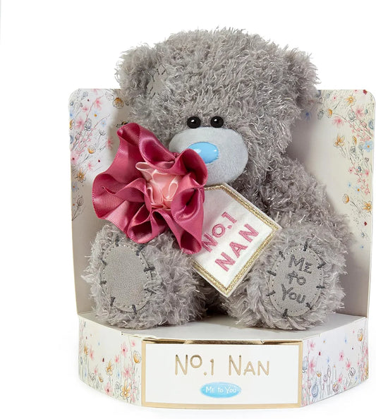 Me To You Tatty Teddy 'Wonderful Nan' 15cm Plush Bear On Gift Plinth