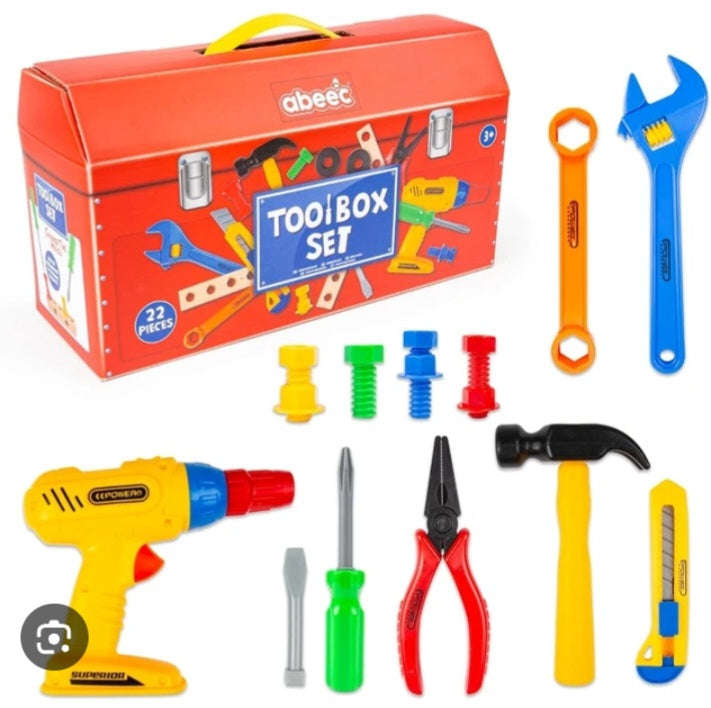 22 Piece Tool Box Set