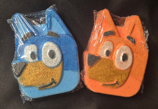 Bluey/Bingo Dog Bath Bomb