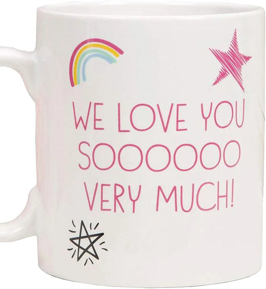 Ceramic Mug 'World's Best Mummy We Love You'