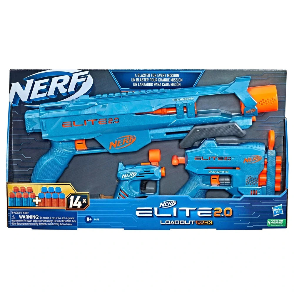NERF Elite 2.0 Loadout 3-Blaster Pack