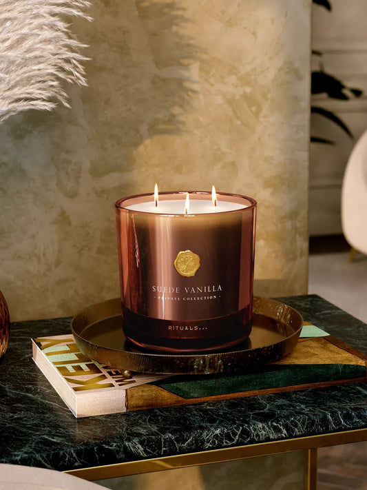 Rituals Private Collection 1000g Candle - Suede Collection