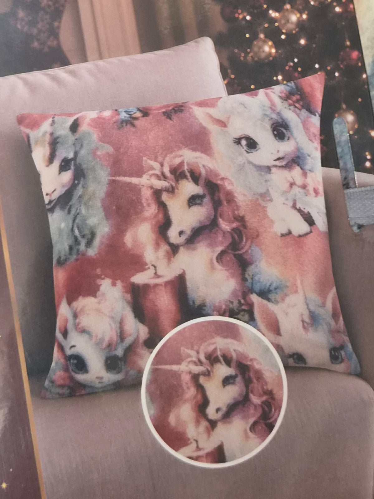 Pack of 2 Christmas Filled Cushions 12 Designs
