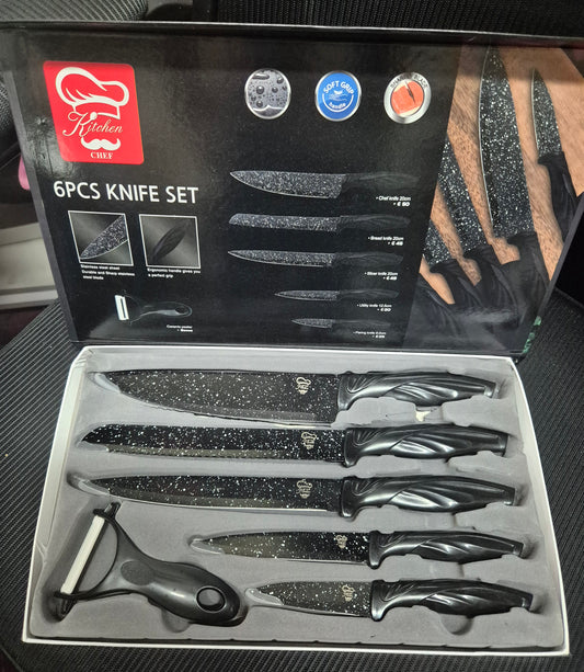 6 Piece Knife Set