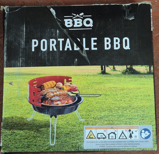 Portable BBQ damaged box