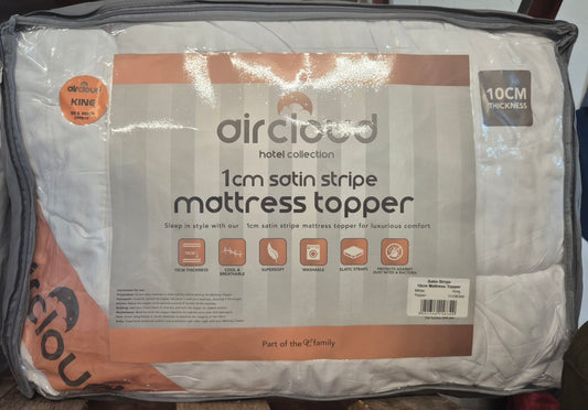 Air Cloud King Size 10cm Mattress Topper