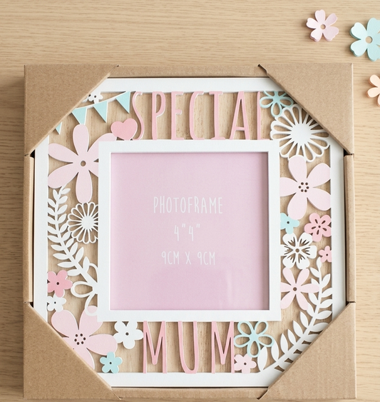 Special Mum Photo Frame 4"x4" / 9cm x 9cm