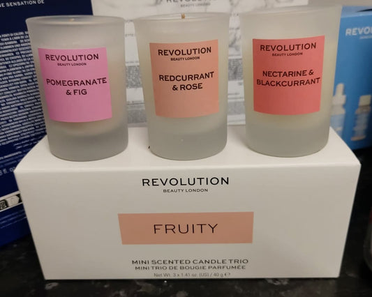 Revolution Trio Candle - Fruity Collection