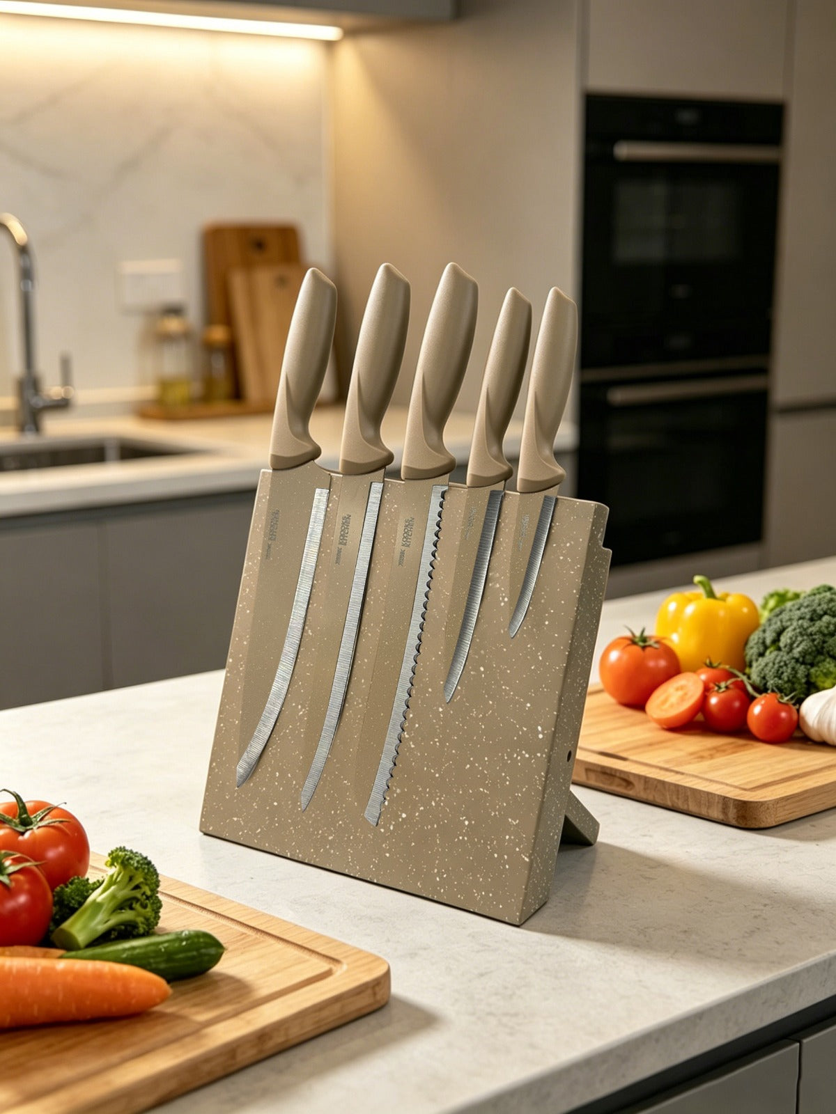 Mayfair 6 Pack Knife Set & Magnetic Board 4 colours