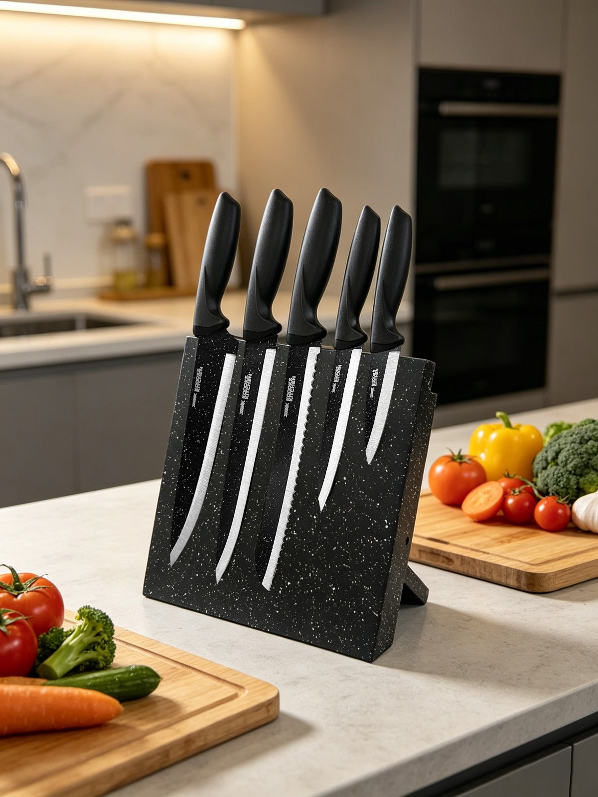 Mayfair 6 Pack Knife Set & Magnetic Board 4 colours