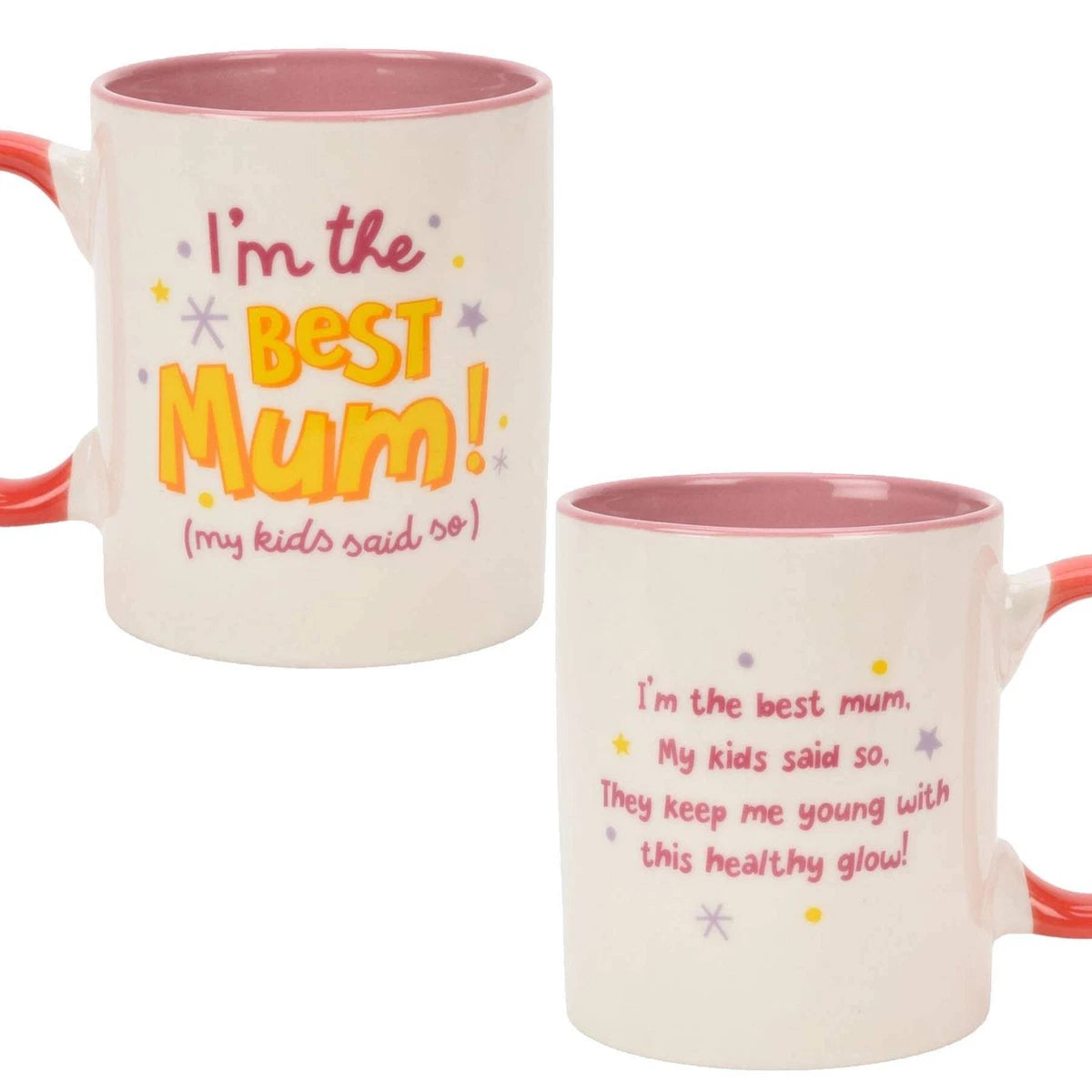 'I'm The Best Mum! My Kids Said So' Ceramic Mug