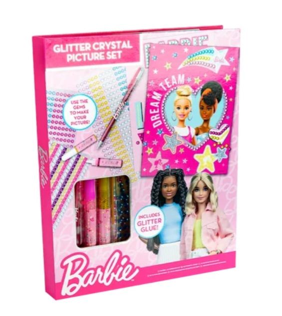 Barbie Glitter Crystal Picture Set