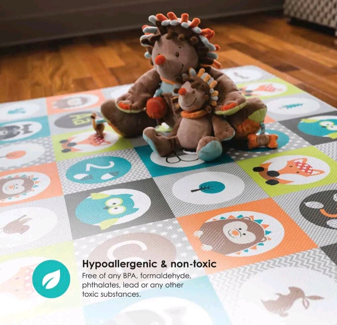 Children's BBluv Reversible Play Mat Hypoallergenic 2 designs