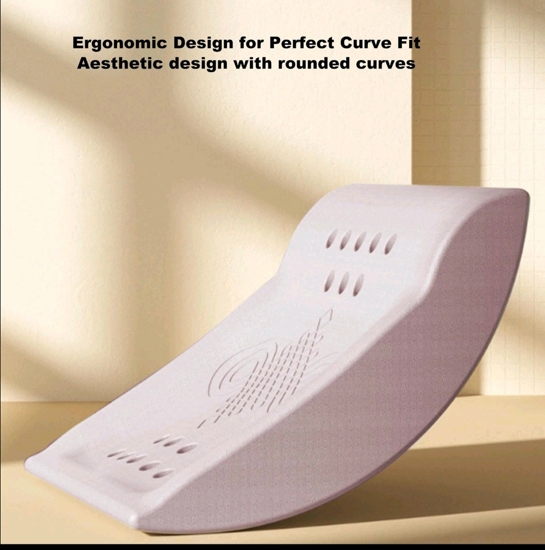 Back Support Cushion Lumbar Support Pillow Leg Lift Cushion Ergonomic For Home 2 Colours