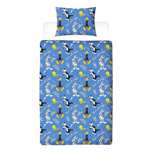 Looney Tunes Single Duvet Set (Reversible)