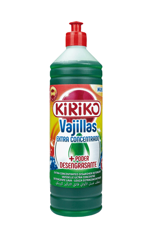 Kiriko Extra Concentrated Washing Up Liquid Detergent 1L