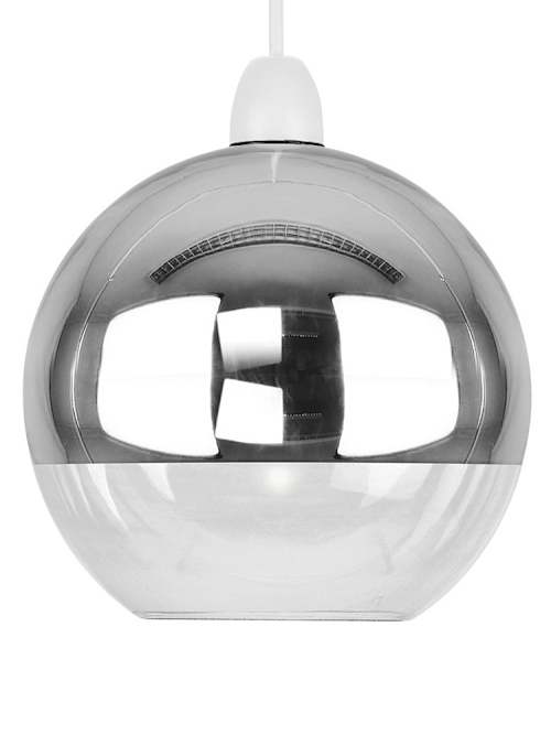 Chrome Glass Shade