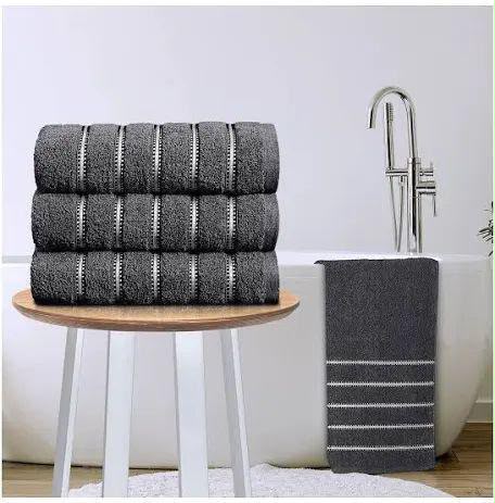 Bromley XL Bath Sheet 3 Pack Towels in 7 Colours