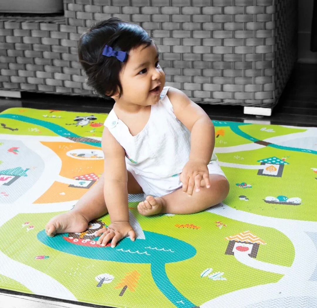Children's BBluv Reversible Play Mat Hypoallergenic 2 designs