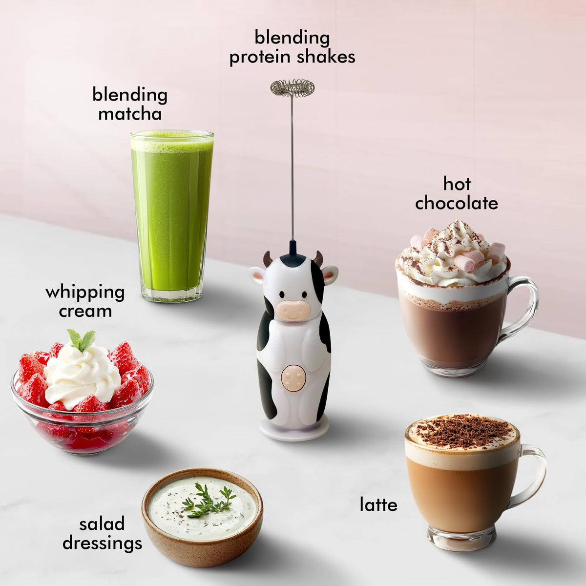 Holy Cow Handheld Milk Frother