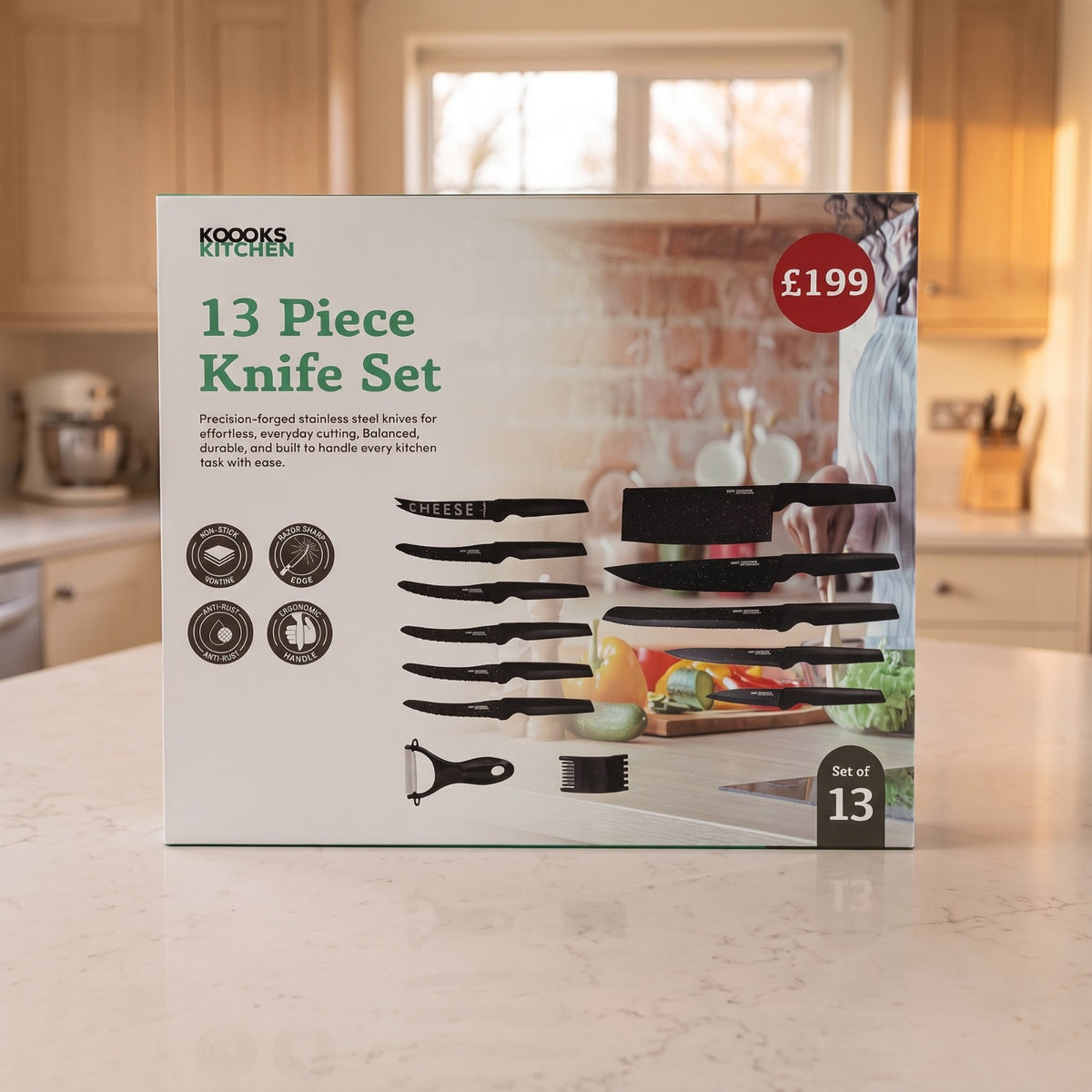 13 Piece Ohio Knife Set