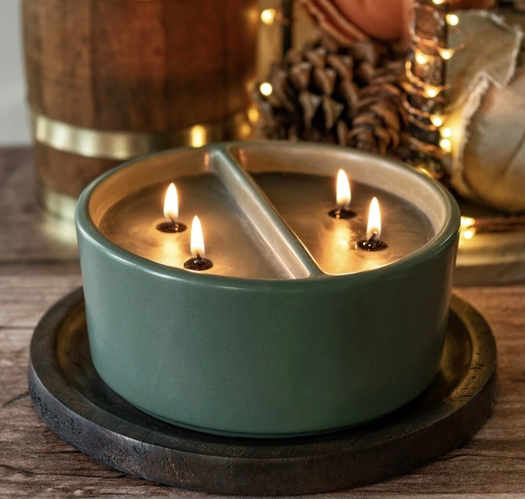 Better Home 16oz Large Duo Scent Ceramic Candle,  4 Designs