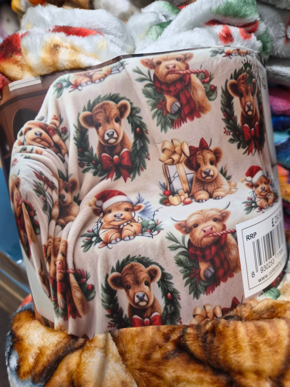 Super Soft Christmas Throws 12 Designs