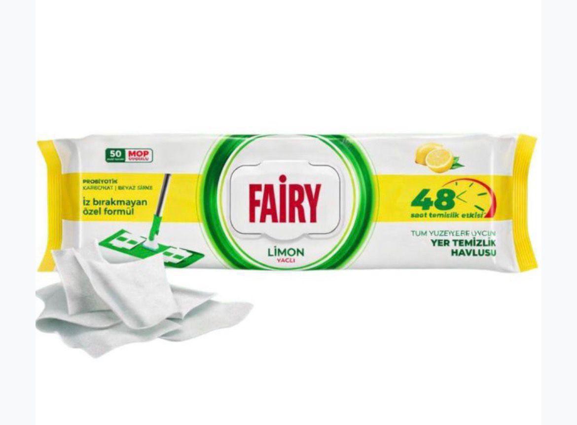 Fairy Power Floor Wipes 50 Pack 4 scents
