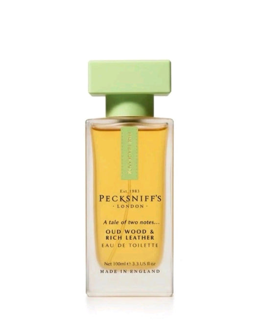 Pecksniff's Oud Wood & Rich Leather 100ml Fragrance