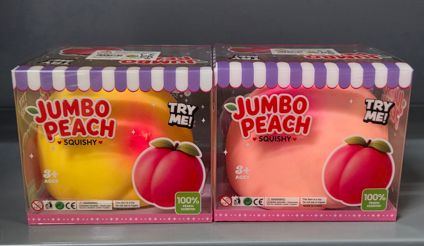Jumbo Peach Squishy
