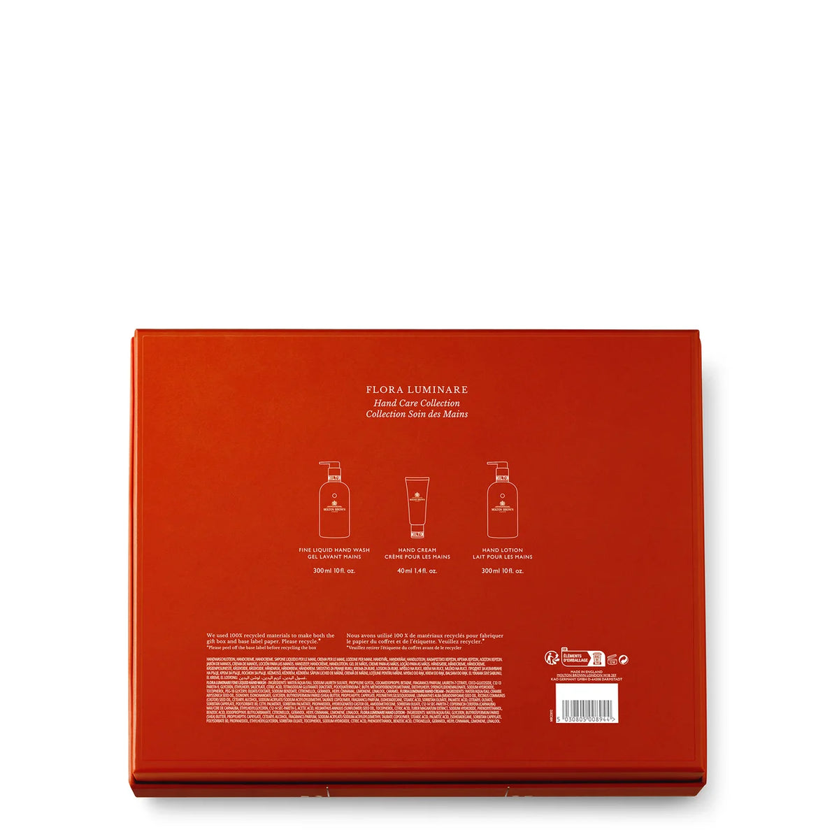 Molton Brown Flora Luminare Hand Care Gift Set (Worth £59.00)
