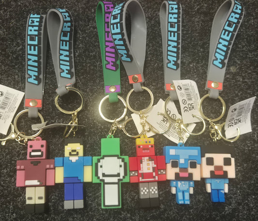 Minecraft Keyring with band 1 provided