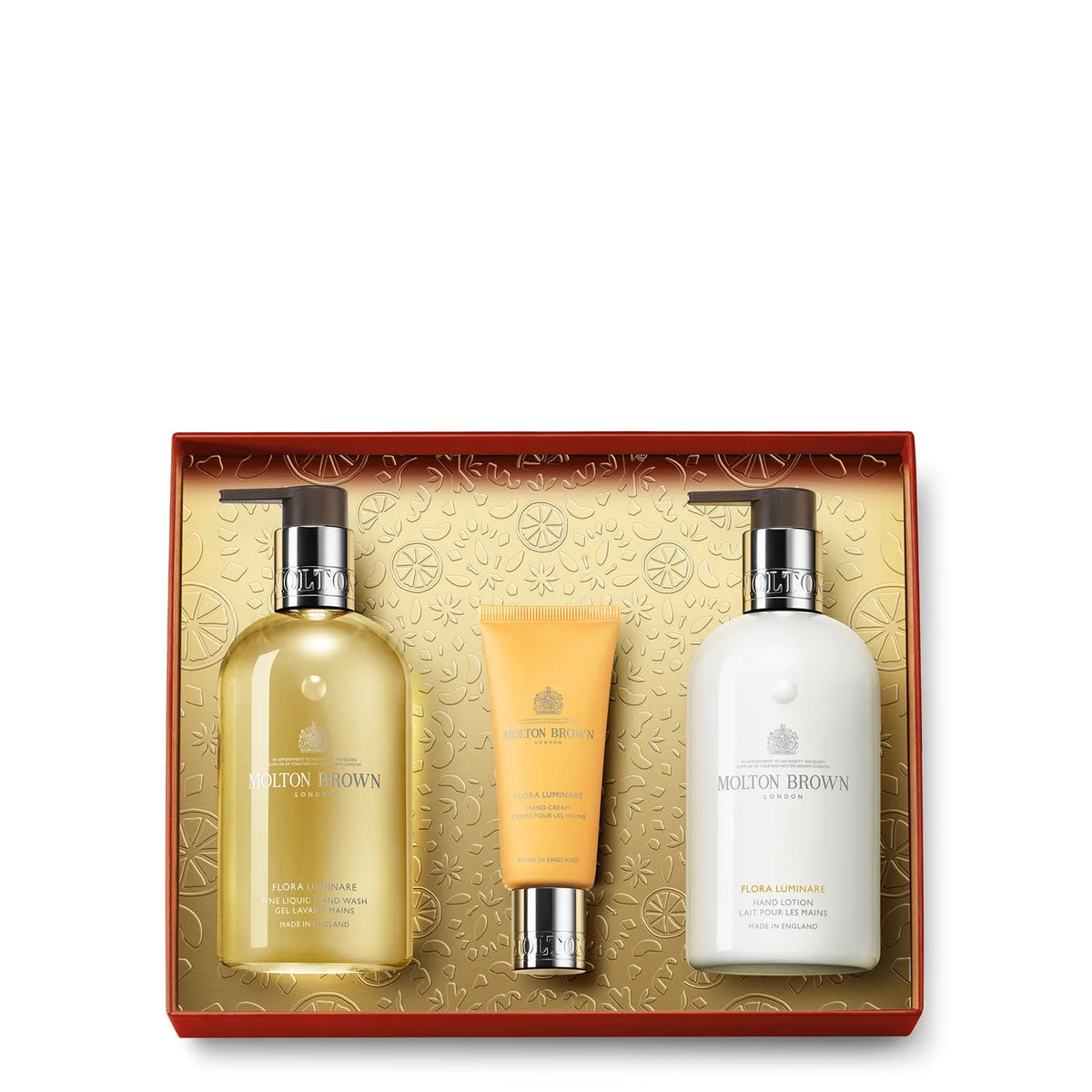 Molton Brown Flora Luminare Hand Care Gift Set (Worth £59.00)