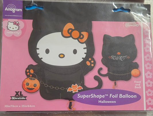 Hello Kitty Supershape Halloween Foil Balloon 76x64cm