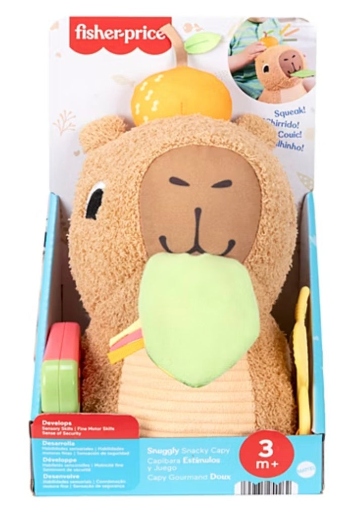 Fisher-Price Snuggly Snacky Capy