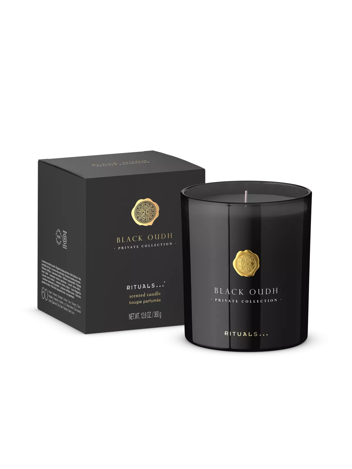 Rituals Black Oudh  - Private Collection - Luxury Scented Candle - 360g