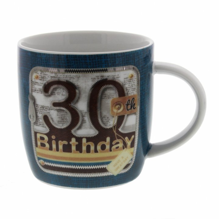30th Birthday Ceramic Mugs