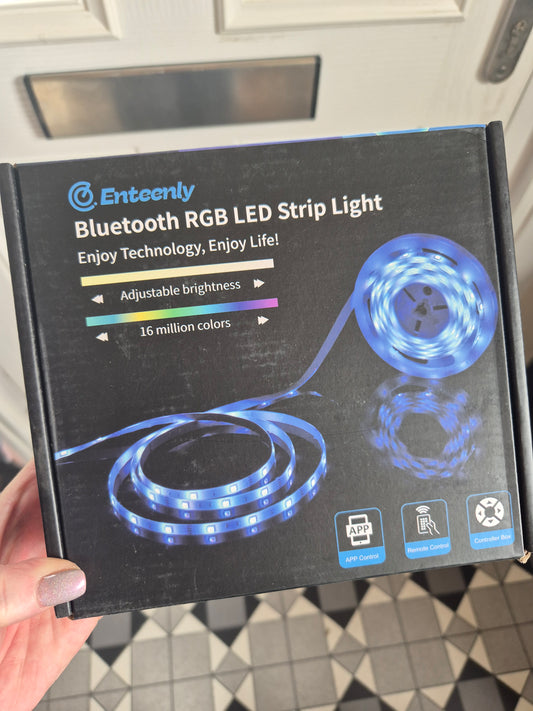 Bluetooth LED Strip Lights 20m Music Sync Led Lights RGB Colour Changing Lighting with App and Remote Control, Easy Installation, LED Tapes with 5050 LEDs