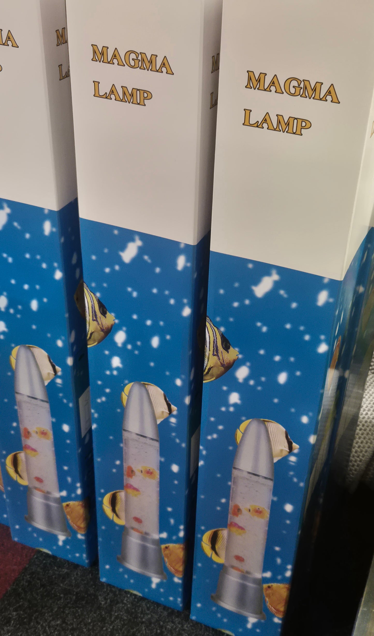 Sensory Colour Changing LED Fish Bubble Lamp 70cm