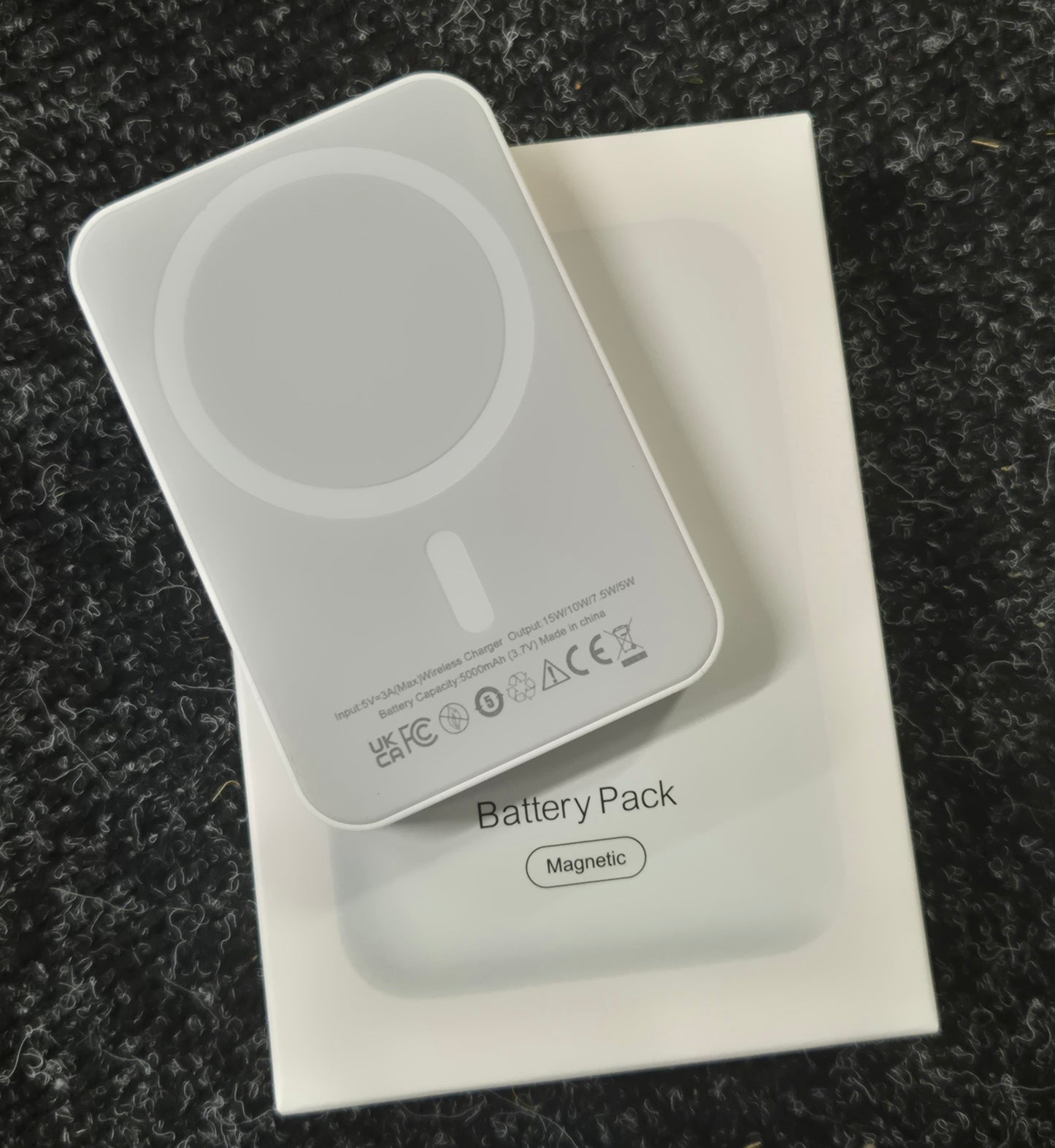 Fast Charging Wireless Magnetic Power Bank