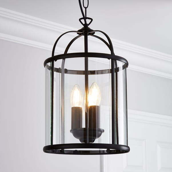 Hurricane 3 Light Pendant Light Black