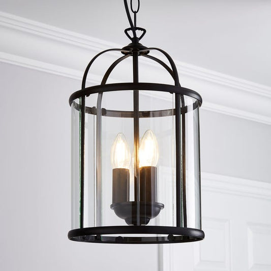 Hurricane 3 Light Pendant Light Black