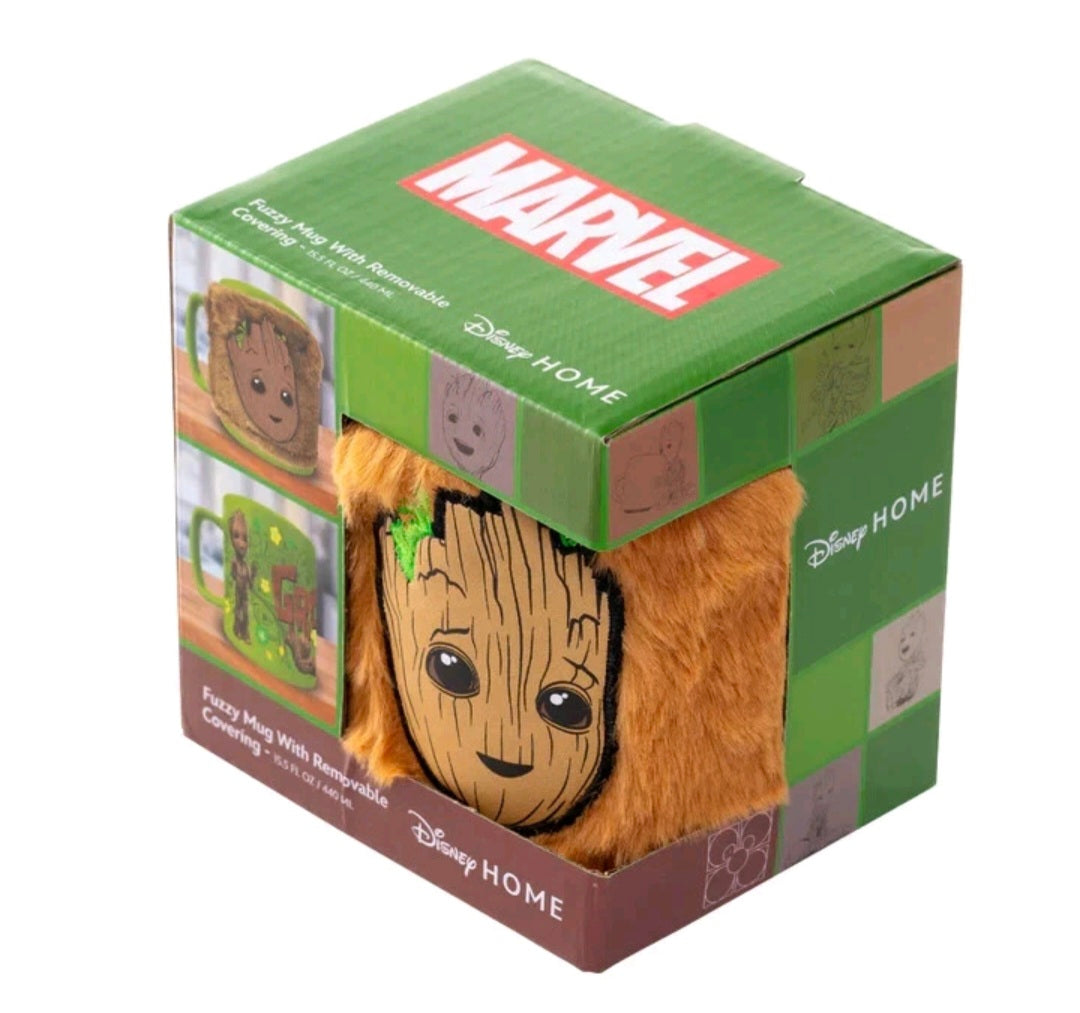 Guardians of the Galaxy Groot Fuzzy Mug Removable Cover