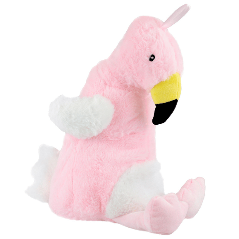Flamingo Novelty Hot Water Bottle Pink