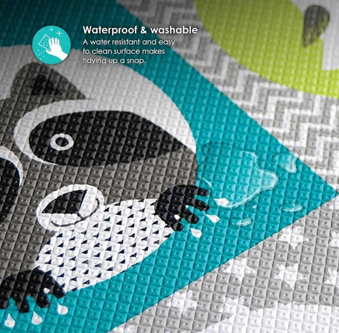 Children's BBluv Reversible Play Mat Hypoallergenic 2 designs