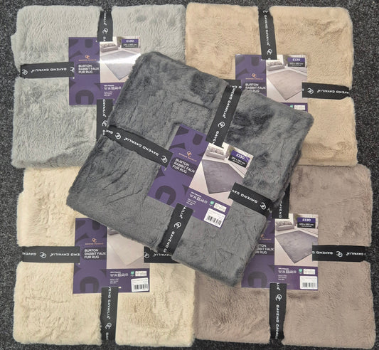 Barton Faux Fur Rug 120x160cm in 5 colours