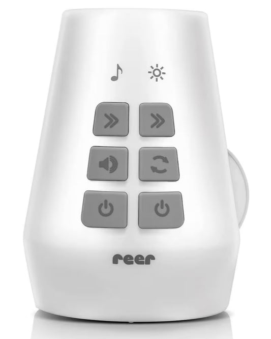 DreamBeam Night Light, 24 Different Pictures, Creates Dream Landscapes on Ceiling and Wall, White with Music