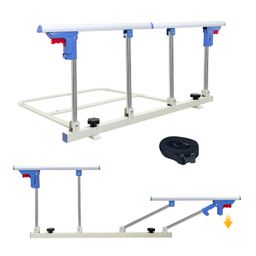 Bed Rail Guard Side Rails for Elderly Adults Seniors Assist Safety Handle Bedside Grab Bar Handicap Bed Railings Cane Care Equipment Home Medical Folding Handles