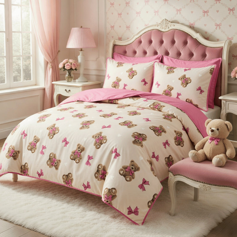 Teddy Bear Duvet Set Single, Double, King